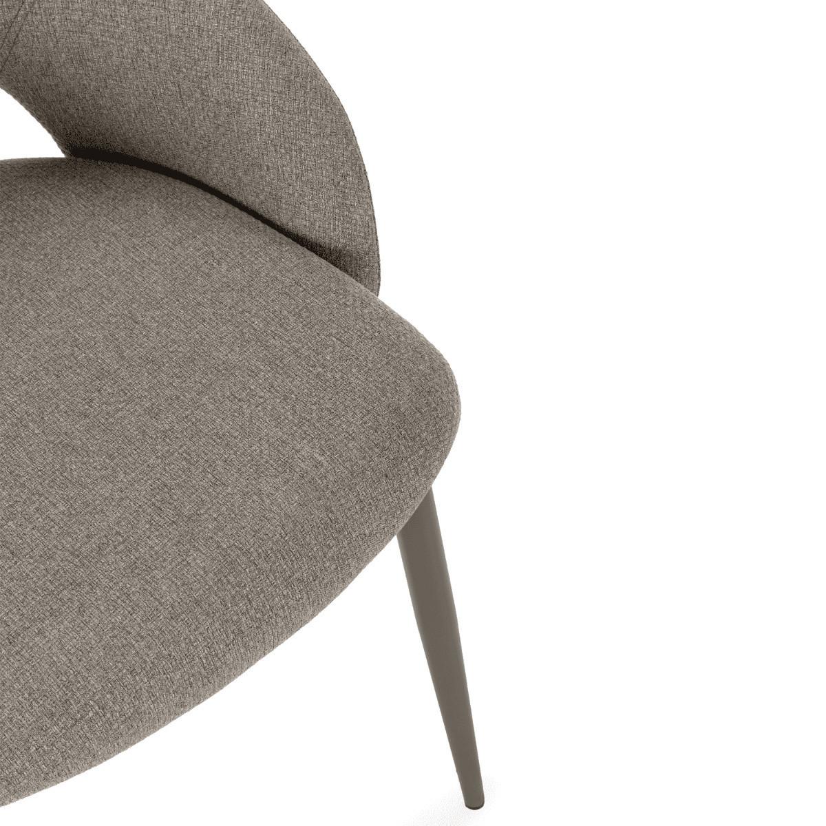 STÜHLE 2er-Set mit Stoffbezug und Metallfüßen 57/84/54 cm - Grün, Textil (57/84/63.5cm) - Calicosy