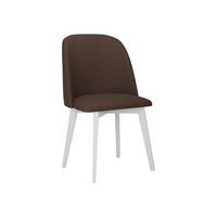 STUHL Monti 3, Holzfarbe: Weiß - Weiß/Braun, Holz (48/83/55cm) - MIRJAN24