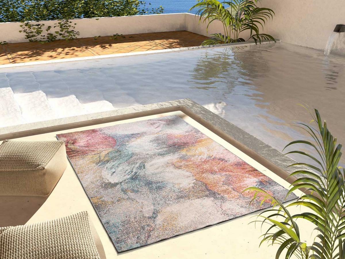 OUTDOORTEPPICH mehrfarbig Samara 200/290 cm - Multicolor, Textil (200/290cm) - Atticgo