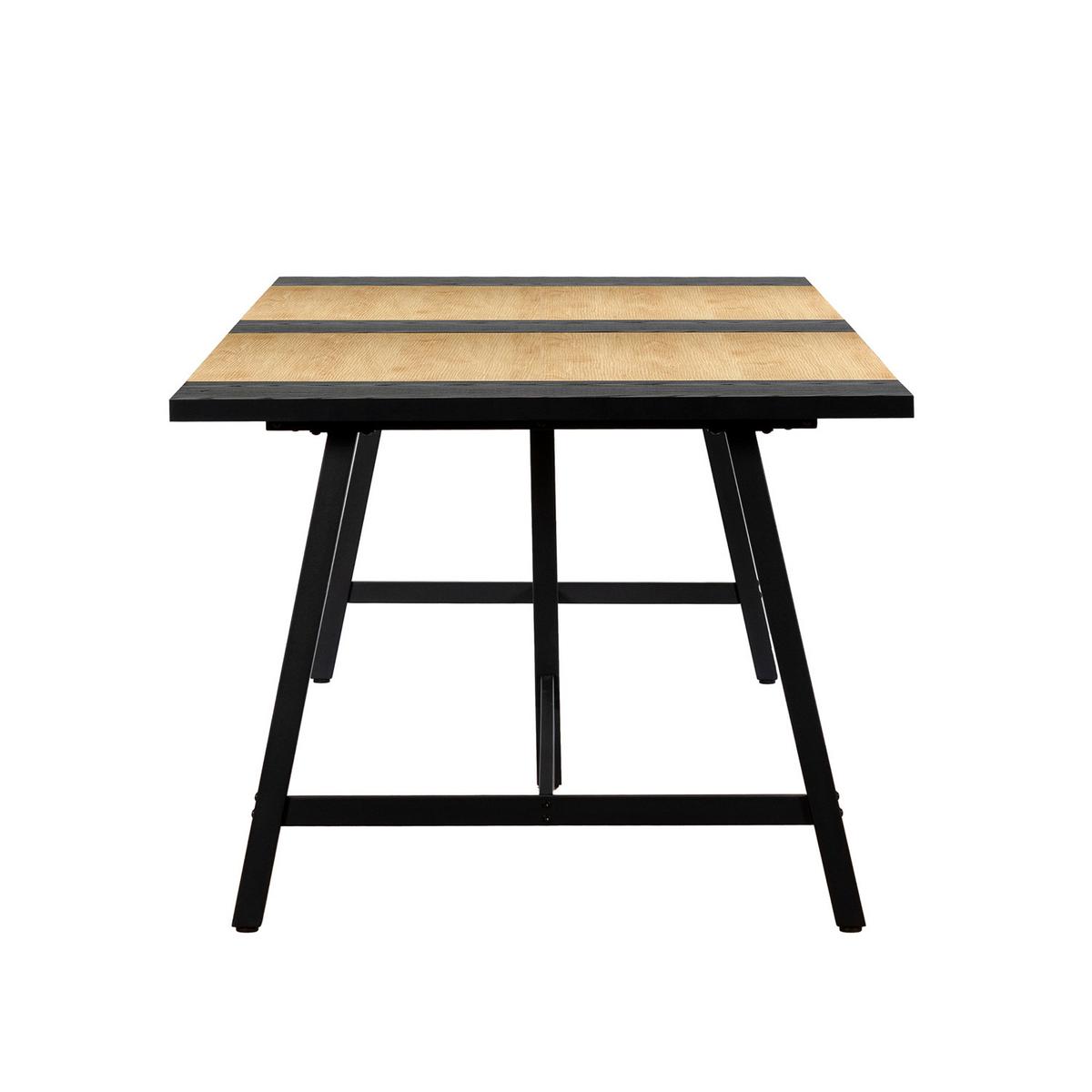 ESSTISCH Caracas Eiche-Optik, 240 cm - Eichefarben, Holzwerkstoff (100/240/75cm) - VS Venta-stock