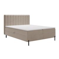 BOXBETT Primavera 160x200 Beige - Beige, Holz/Textil (160/200cm) - Graingold