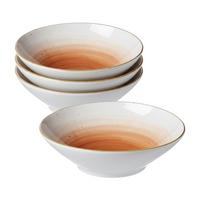 SERVIERSCHALEN Cosmo orange ø 17,5 cm 4er Set - Orange, Keramik (17.5cm) - Ritzenhoff Breker