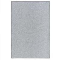 FEINSCHLINGEN VELOUR TEPPICH STRONG - Silberfarben, Textil (133/133cm) - Snapstyle