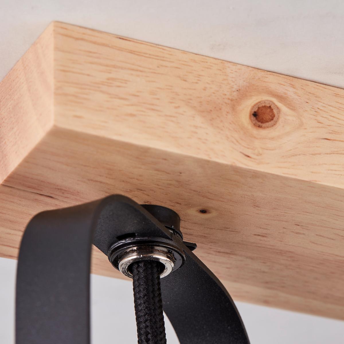 SPOTBALKEN Tronte 99797/86 - Schwarz, Holz (8/57.5/17.5cm) - Brilliant