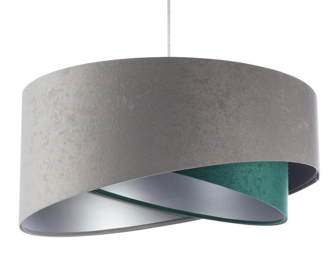 HÄNGELEUCHTE Grau 50/23 cm - Grün, Kunststoff (50/1/23cm) - ONZENO