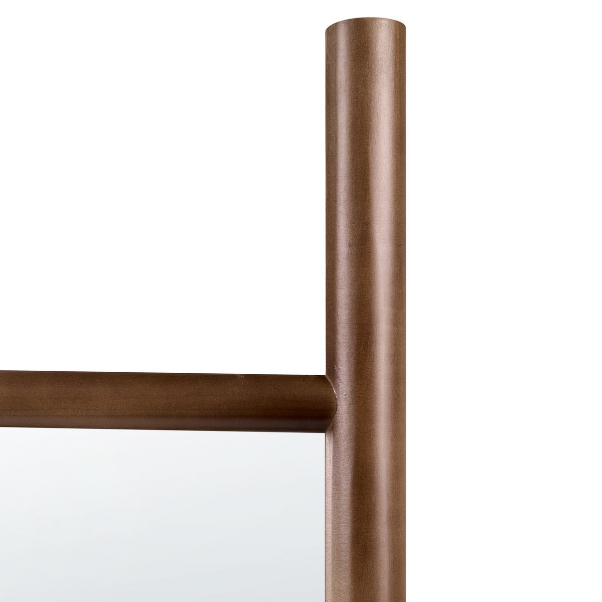 WANDSPIEGEL 52/190 cm Dunkelbraun Belleau - Braun, Holz (52/190/3cm) - Beliani