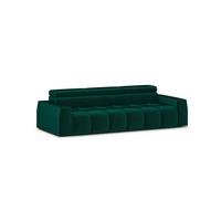 SOFA Darcy - Grün, Holzwerkstoff/Textil (303/98/115cm) - Fun Möbel