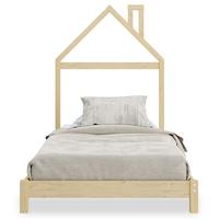 KINDERBETT LIZ 90x200 cm natur - Naturfarben, Holz (90/200cm) - IDIMEX