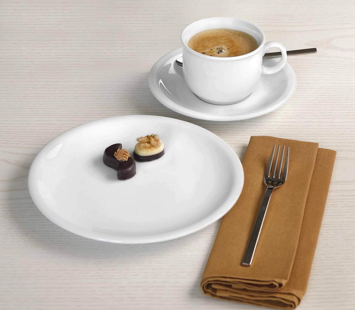 KAFFEESERVICE Compact Weiß weiß 18-tlg. - Weiß, Keramik (24/18.1/43cm) - Seltmann Weiden