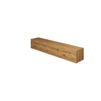 LOWBOARD Dallas 180/29,6/35 cm - Alteiche, Holzwerkstoff (180/30/35cm) - RAUMHIRSCH FURNITURE