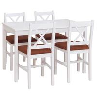 ESSZIMMER-SET Kiefer Dekor - Kieferfarben, Holz - MCW