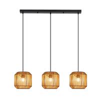 PENDELLEUCHTE BERTRAM Ⅲ 71/21/150 cm - Schwarz, Metall (71/21/150cm) - Nettlife