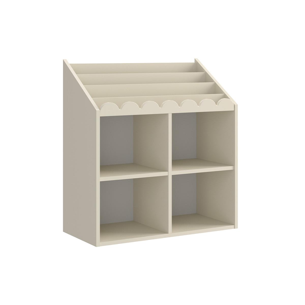 BÜCHERREGAL Book Nook Beige - Beige, Holzwerkstoff (71/76/33cm) - Petits-meubles