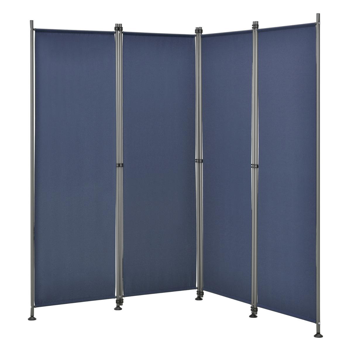 SICHTSCHUTZ Modica - Dunkelblau, Textil/Metall (215/170cm) - pro.tec