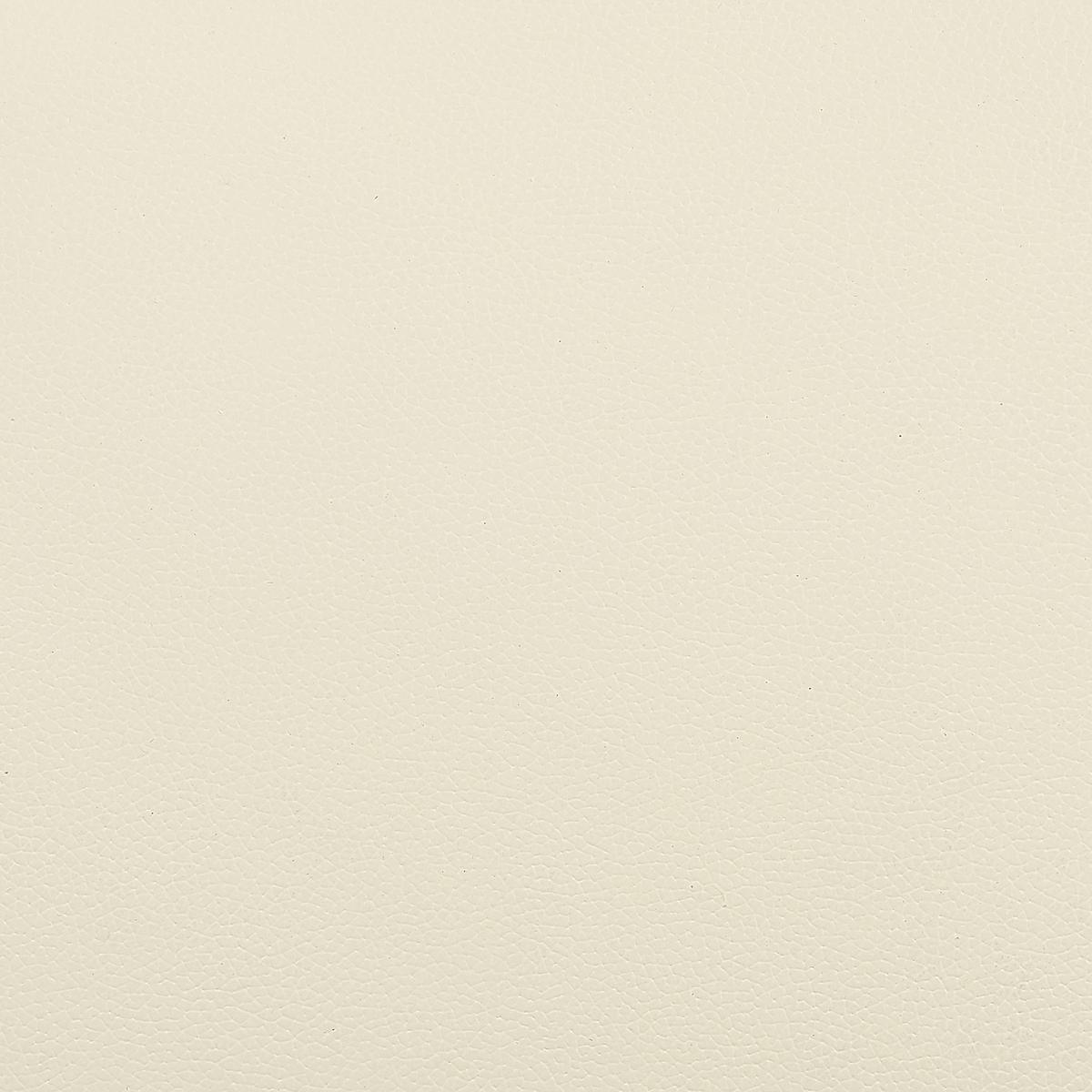 OTTOMANE Oslo 71/95/46 cm - Beige, Leder (95/46/71cm) - Beliani