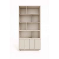 BÜCHERREGALE PIANO 90 / 195 / 36 cm Kaschmir - Kaschmir, Holzwerkstoff (90/195/36cm) - MASSENO