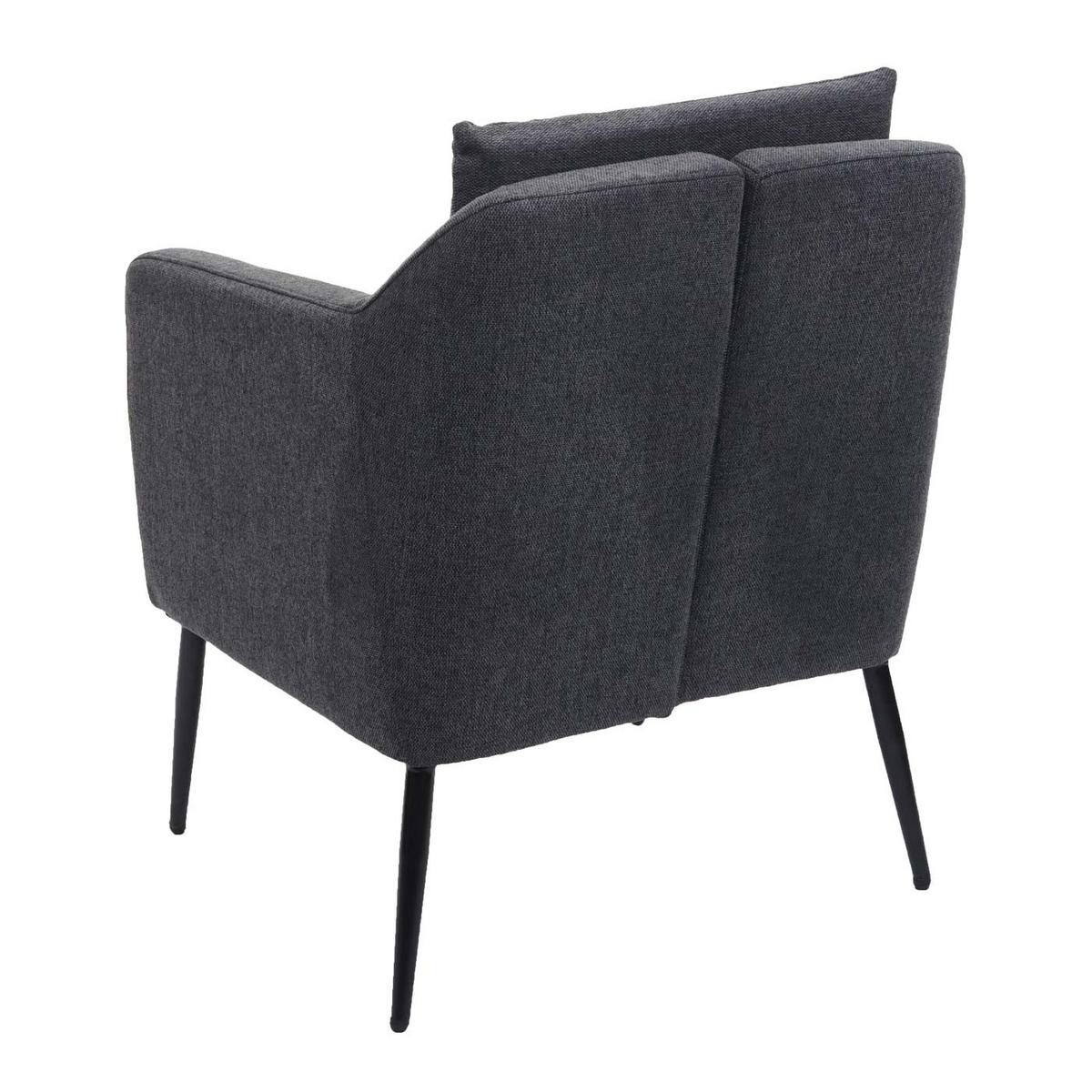 RELAXSESSEL H93A Anthrazit - Dunkelgrau/Anthrazit, Textil (70/92/70cm) - MCW
