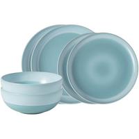 BASIC-SET Perlemor Aqua blau 6-tlg. - Blau, Keramik (2/2/2cm) - like.Villeroy & Boch