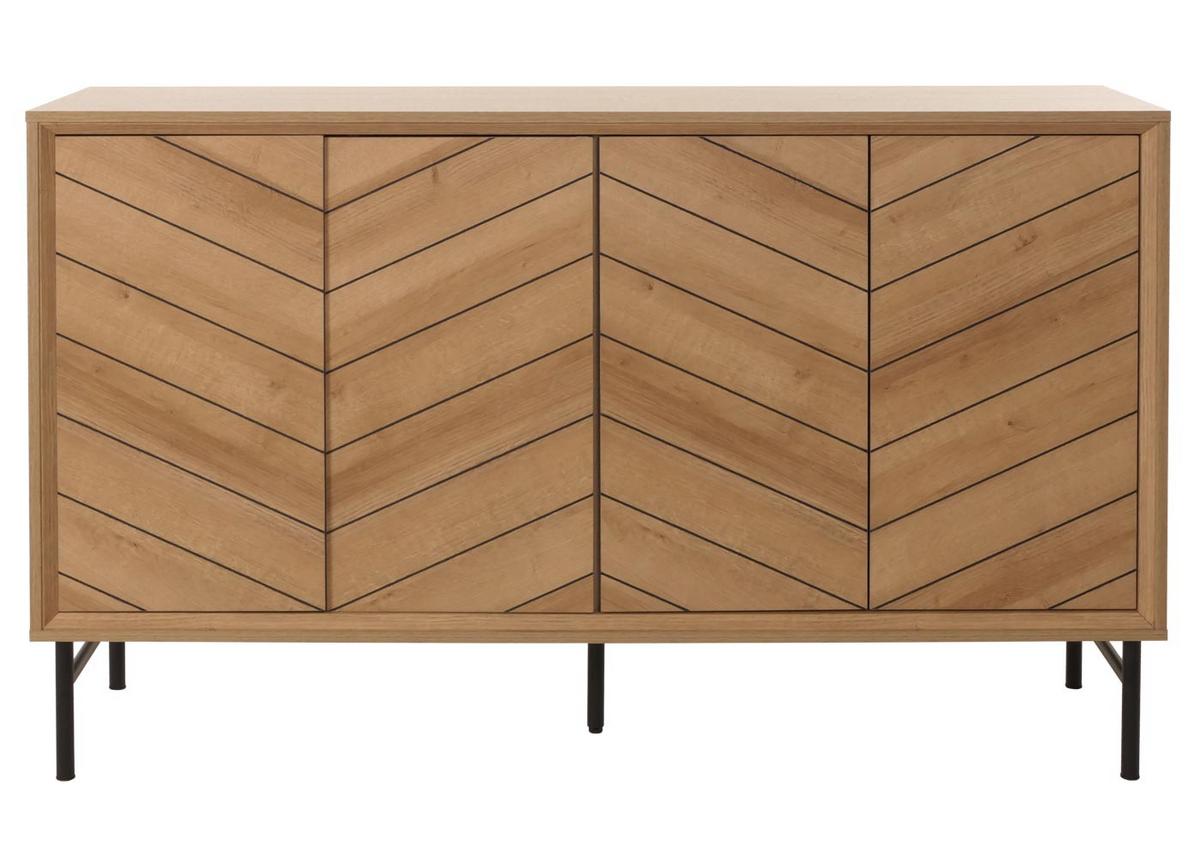 SIDEBOARD Beige - Beige, Holz (151/94/40cm) - MCW