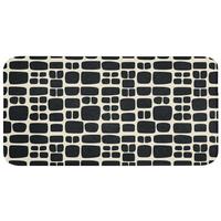 WC-VORLEGER Modern - Bio - Schwarz WC Teppich 120x60 cm - Anthrazit, Textil (120/1cm) - OnlyWow
