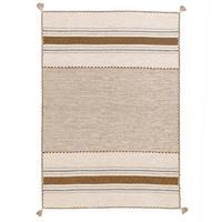 NATUR TEPPICH KELIM NAVARRO - Currygelb, Textil (70/140cm) - Pergamon