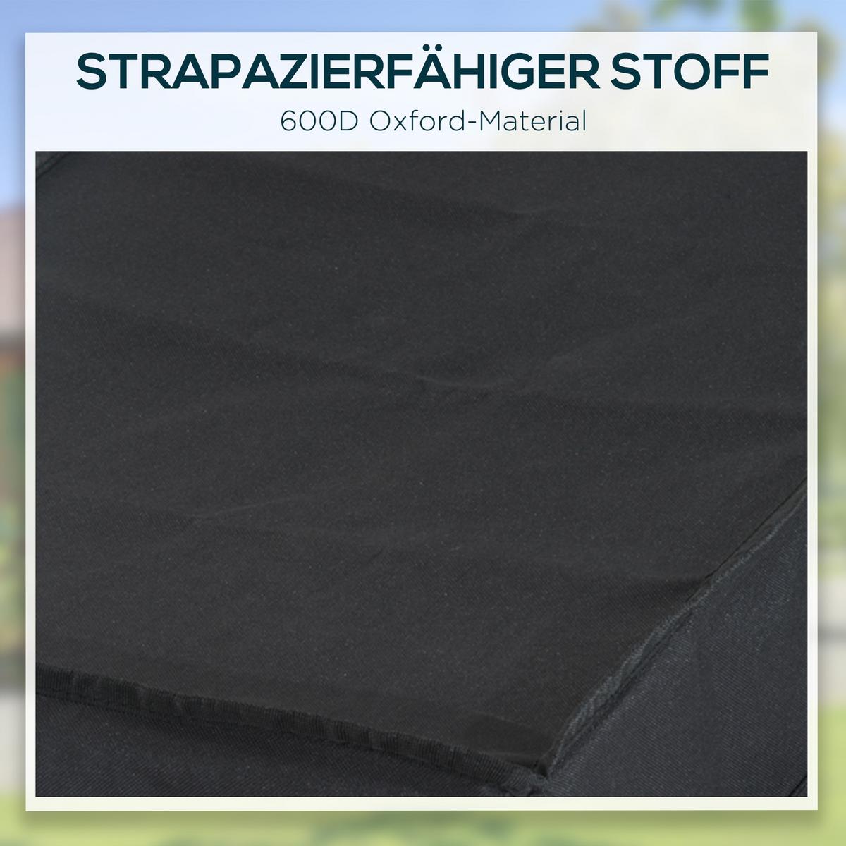 FAHRRADANHÄNGER Lastenanhänger 40 kg Belastbarkeit Transportanhänger Stahl - Schwarz, Metall (59/80/144cm) - HOMCOM