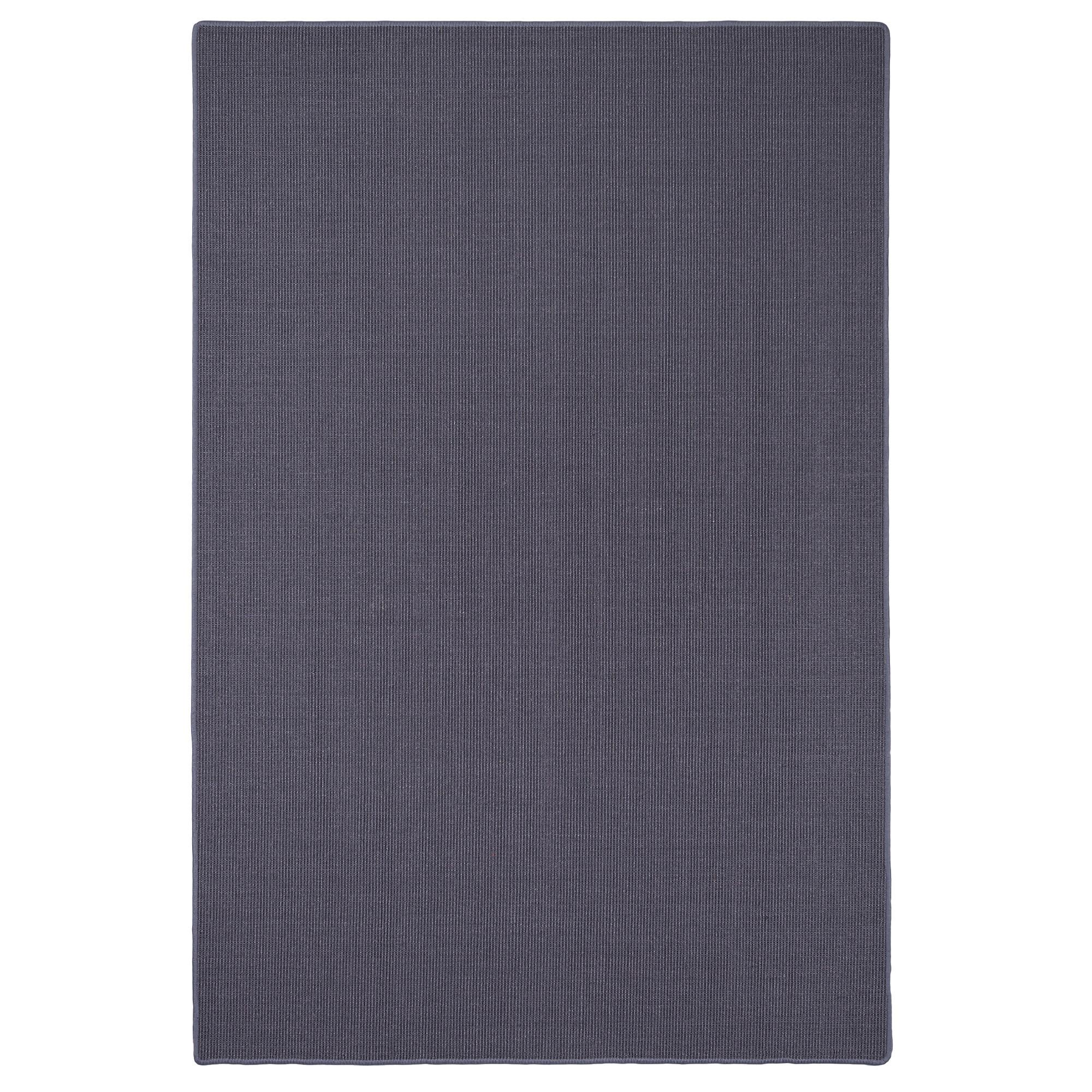 SISAL NATUR TEPPICH KLASSISCH - Blau, Textil (140/200cm) - Snapstyle