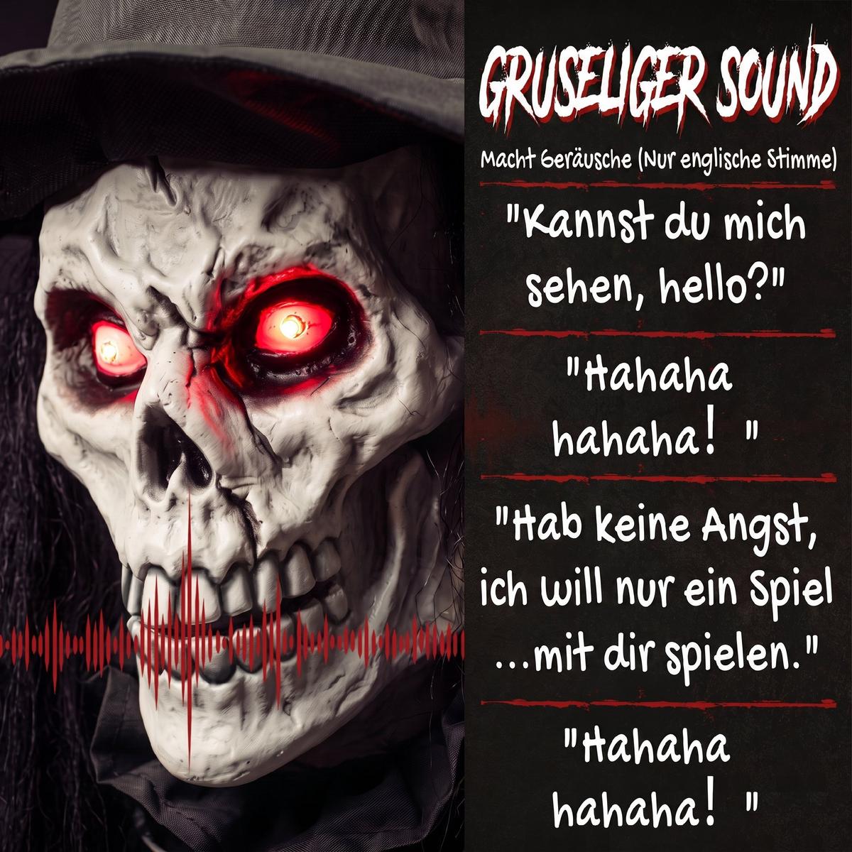 HALLOWEEN-HEXE Metall Polyesterfaser Dunkelgrau - Dunkelgrau, Metall (18/180/70cm) - HOMCOM