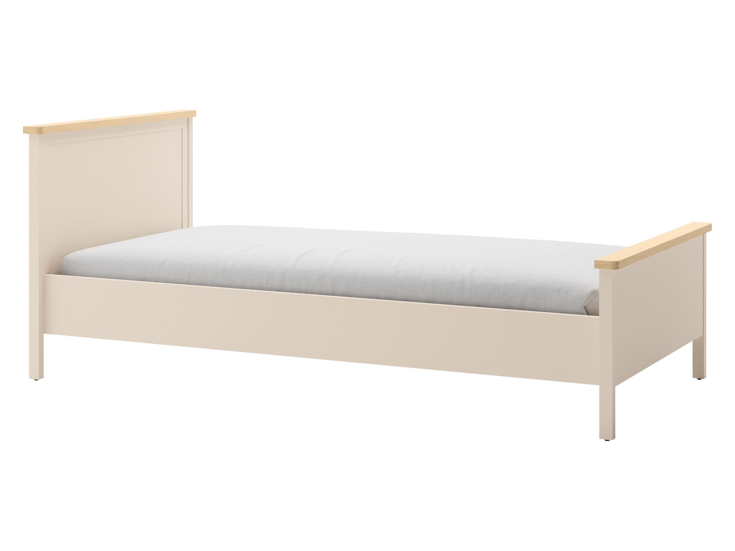 JUGENDBETT Story SO17 - Sandfarben/Goldfarben, Holzwerkstoff/Kunststoff (120/200cm) - MIRJAN24