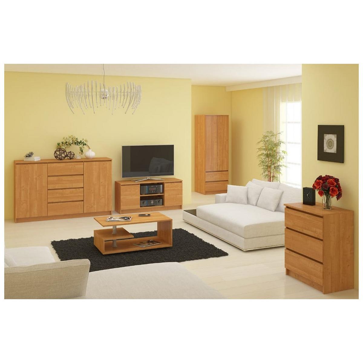 KOMMODE Erlefarben 130/60/40 - Erlefarben, Holzwerkstoff (60/130/40cm) - RAUMHIRSCH FURNITURE