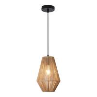 HÄNGELEUCHTE Newtownabbey - Beige, Kunststoff (20/20/160cm) - lux.pro