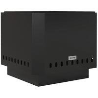 FEUERSCHALE, Metall, Schwarz - Schwarz, Metall (48/41/48cm) - Outsunny