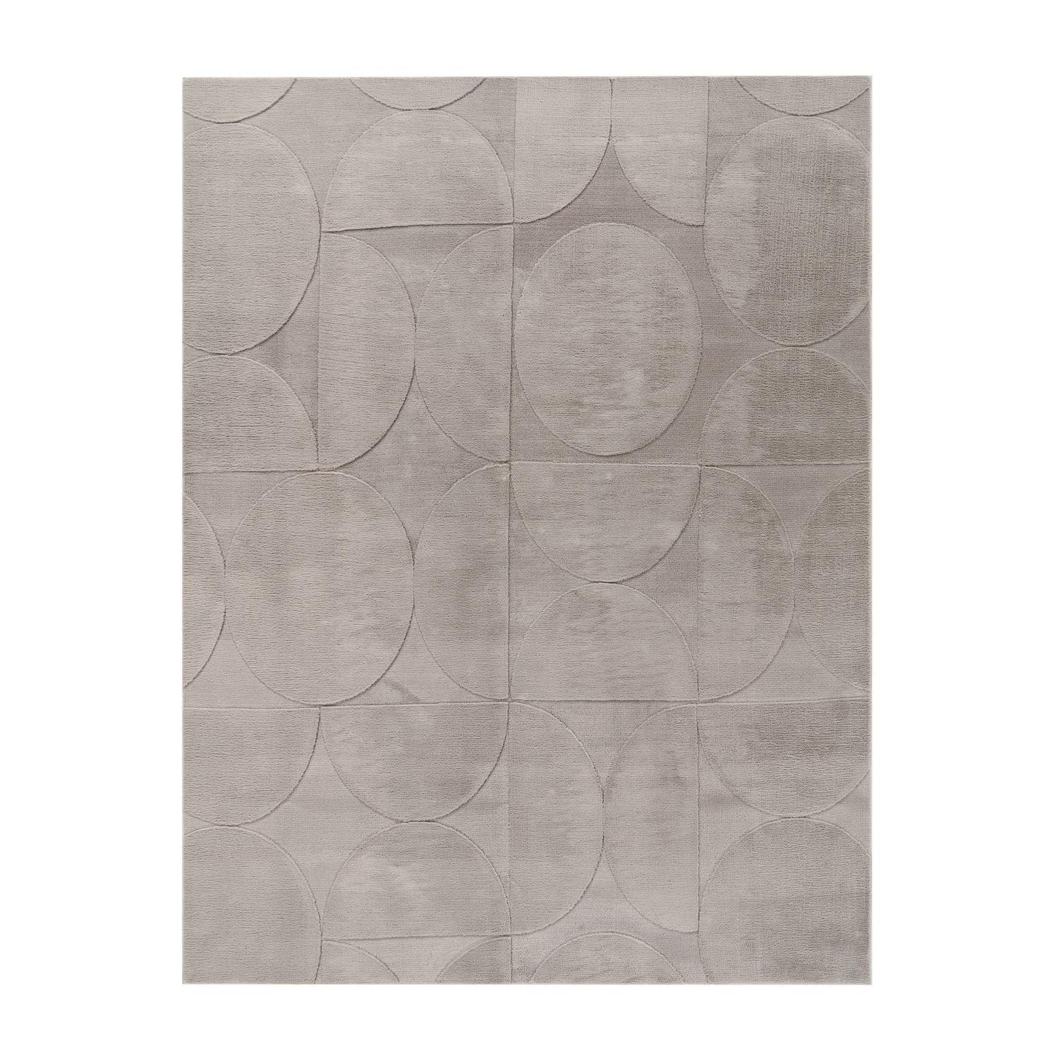 FLACHWEBETEPPICH Boho Grau 120 x 160 cm - Grau, Kunststoff (120/160cm) - TT Home