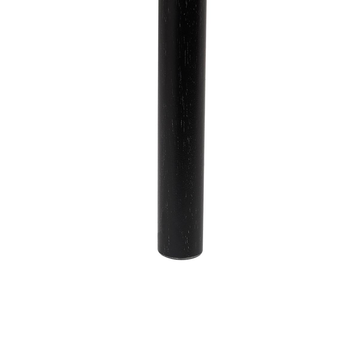 ESSTISCH 180/90/80 cm Hellbraun, Schwarz Rechteckig Ivorie - Hellbraun, Holzwerkstoff (90/180/80cm) - Beliani