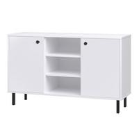 BÜCHERREGAL Venus - Schwarz/Weiß, Holzwerkstoff (137/73/40cm) - RAUMHIRSCH FURNITURE