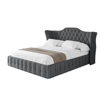 POLSTERBETT mit Bettkasten und Lattenrost, Boxbett ohne Matratze - MODY 120x200 Dunkelgrau - Anthrazit, Holzwerkstoff/Textil (120/200cm) - ALTDECOR