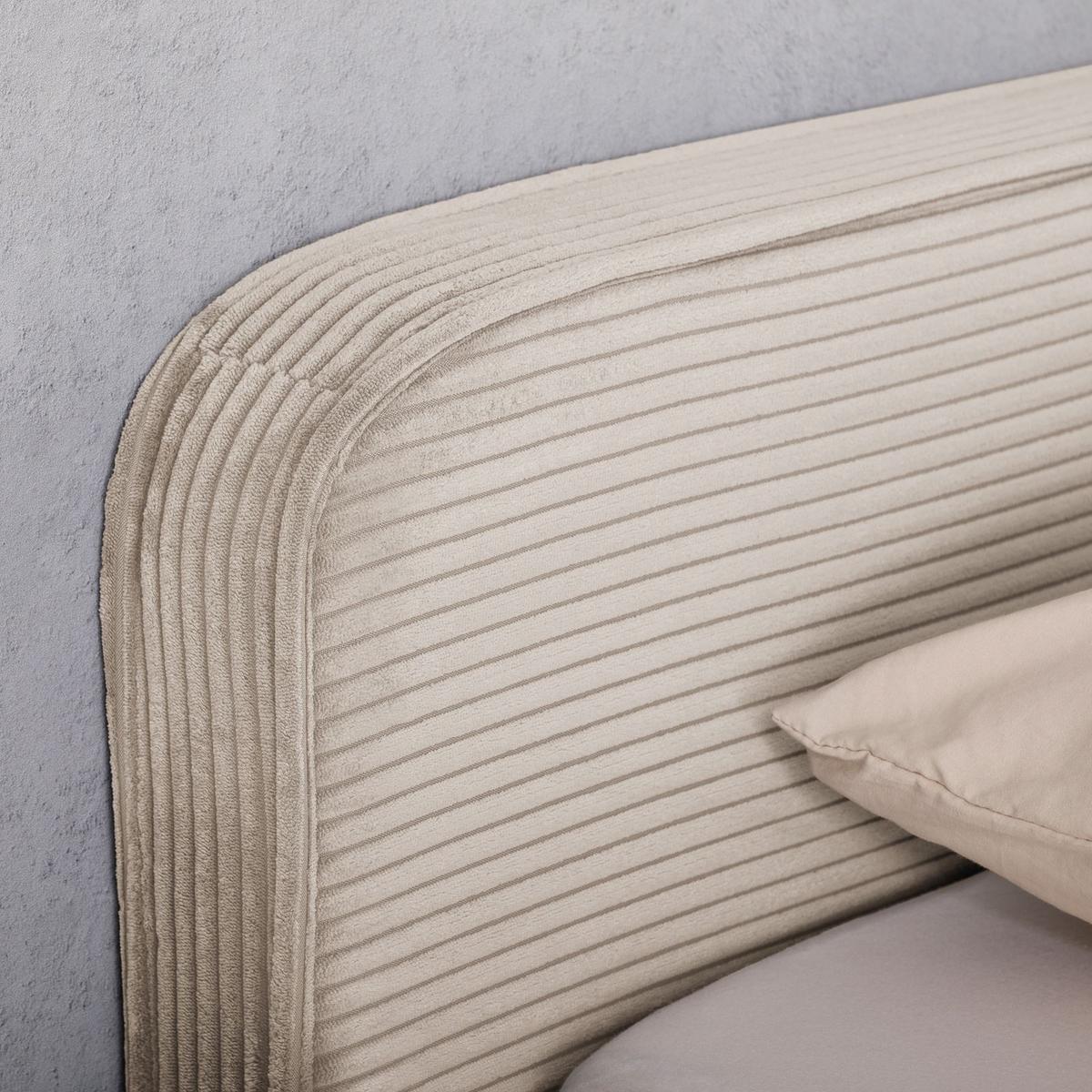 POLSTERBETT CURSIO 140X200 CM - Beige, Textil (140/200cm) - IDIMEX