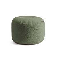 POUF Bouclé Mochi - Grün, Textil (50/30/50cm) - Mokebo