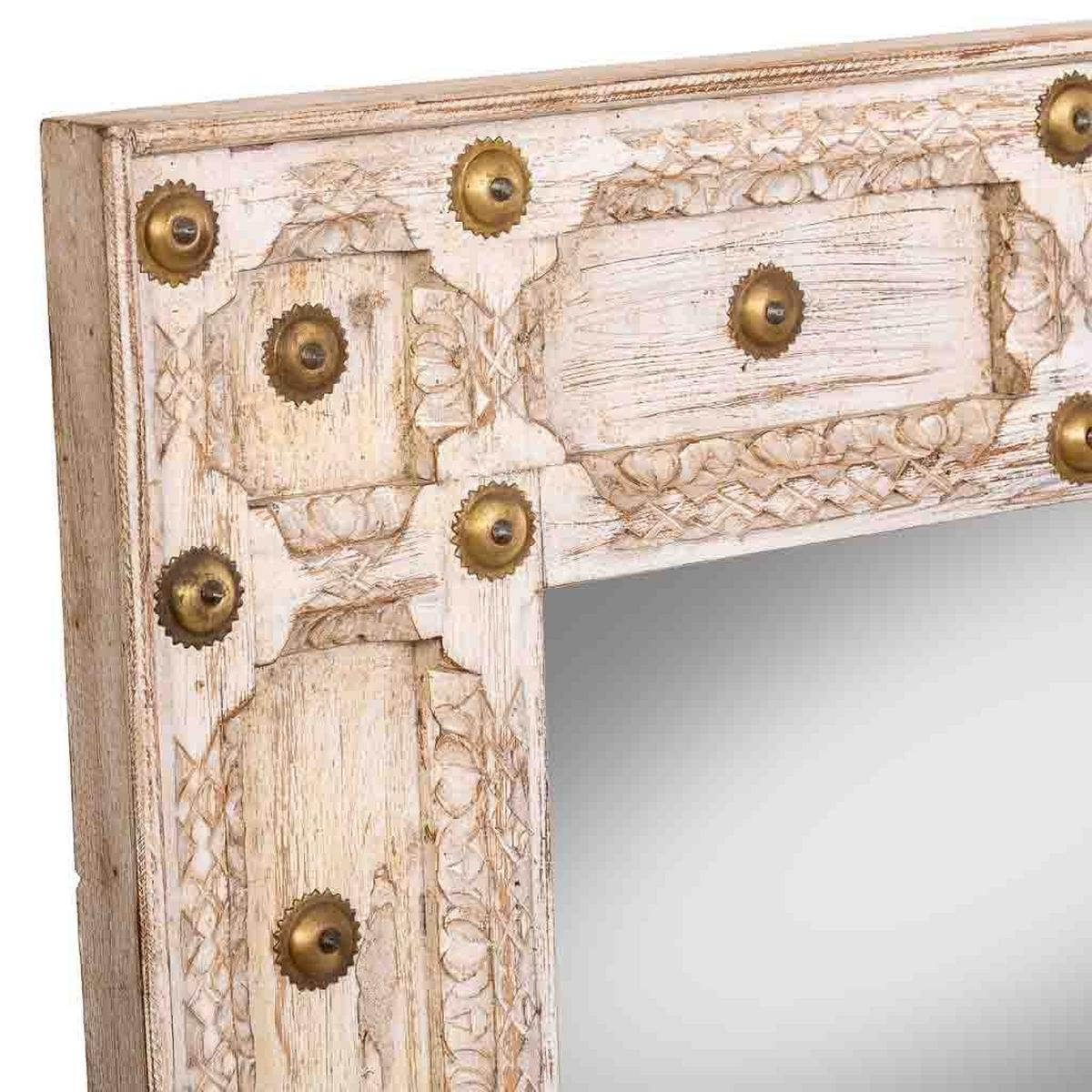 SPIEGEL aus Holz, braun, 80x4x107cm - Braun, Holz (80/107/4cm) - Wanderlust