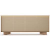 SIDEBOARD Semi 203 cm - Beige/Cappuccino, Holzwerkstoff (203.9/84.4/40cm) - Selsey