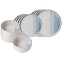 BASIC-SET Trio Blau 12-tlg. - Blau, Keramik (2/2/2cm) - Ritzenhoff Breker