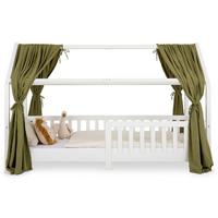 HAUSBETT-HIMMEL NENA - Grün, Textil - IDIMEX
