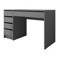 SCHREIBTISCH Ada - Anthrazit, Holzwerkstoff (120/55/76cm) - MIRJAN24
