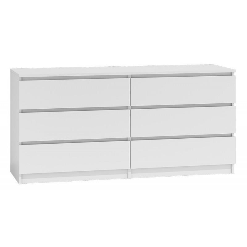 KOMMODE Weiß 138/75/40 - Weiß, Holzwerkstoff (138/75/40cm) - RAUMHIRSCH FURNITURE