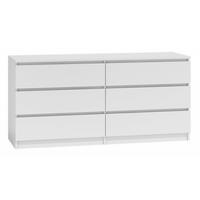 KOMMODE Weiß 138/75/40 - Weiß, Holzwerkstoff (138/75/40cm) - RAUMHIRSCH FURNITURE