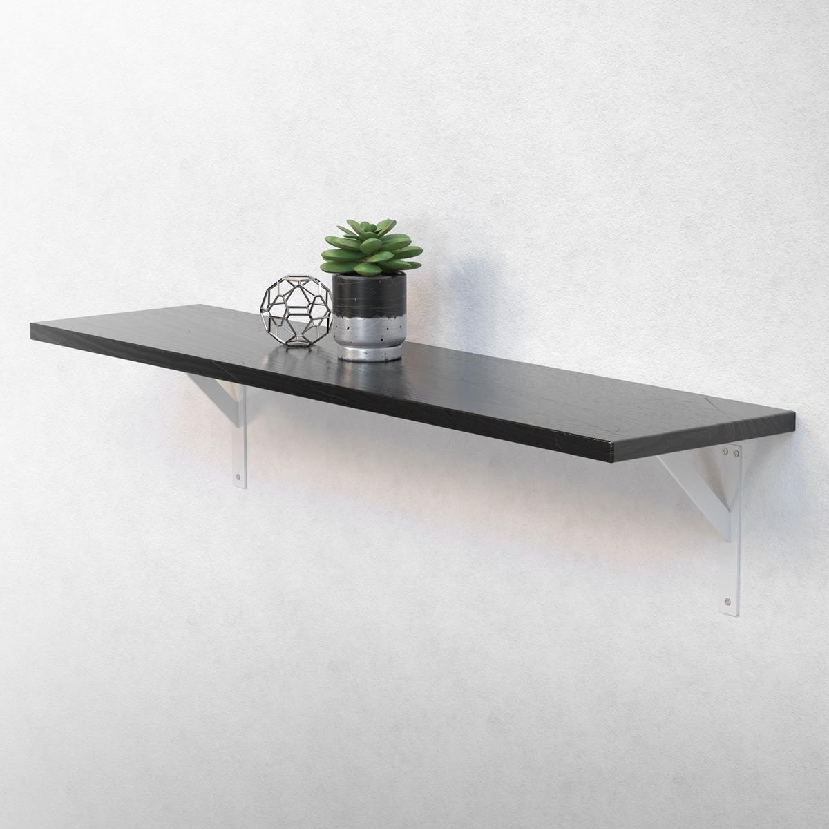 REGALHALTERUNGEN - Weiß, Metall (24/24/3cm) - ML-DESIGN
