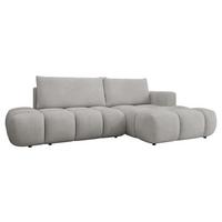 ECKSOFA Soffi, Seite: Rechts - Schwarz/Grau, Holz/Kunststoff (283/166cm) - MIRJAN24