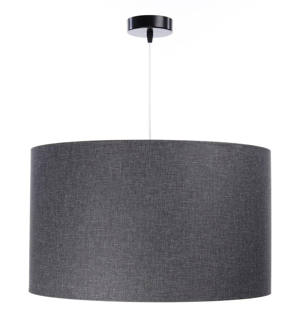 HÄNGELEUCHTE Grau 40/25 cm - Silberfarben/Grau, Kunststoff (40/0.5/25cm) - ONZENO