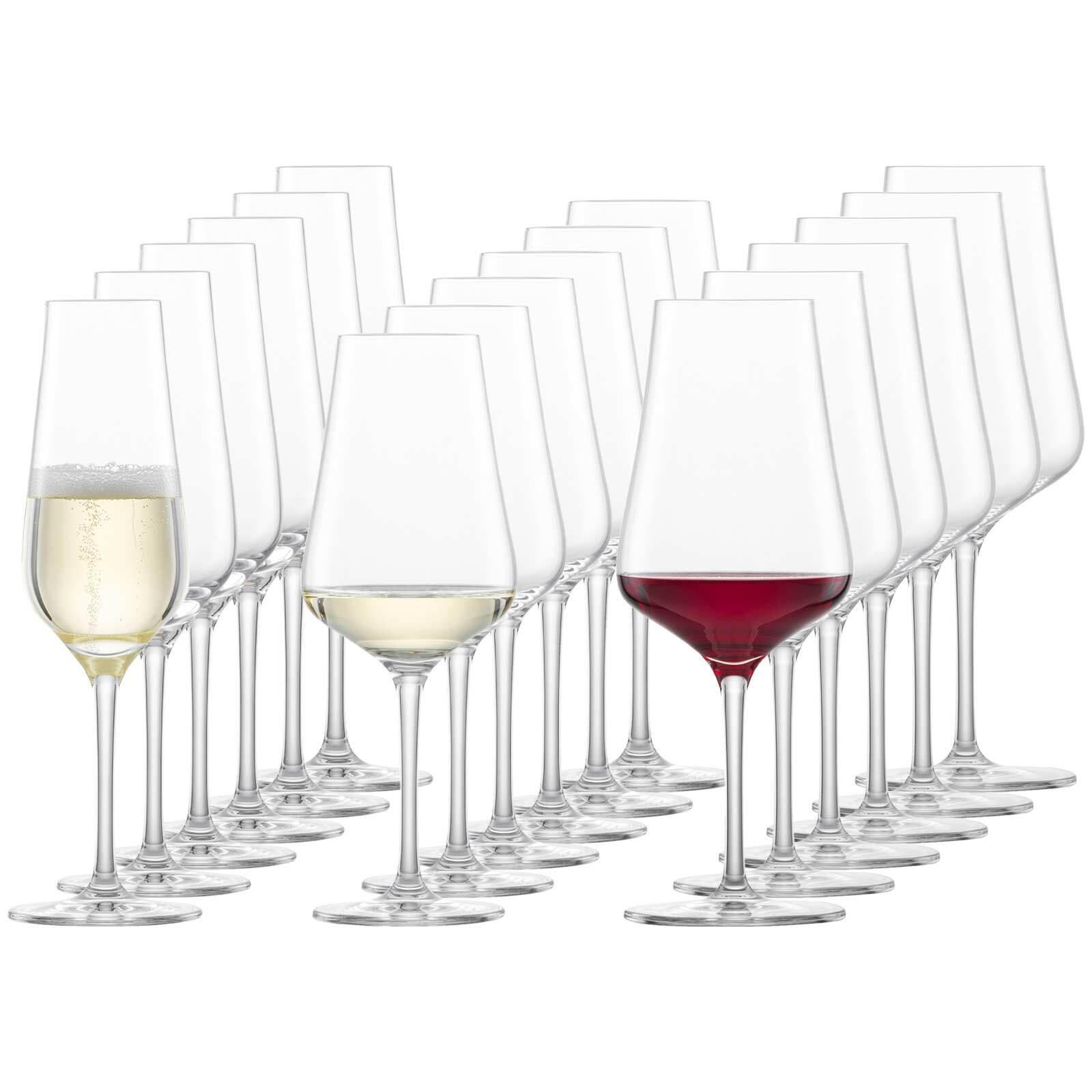 WEIN- UND SEKTGLÄSER Bouquet transparent 18-tlg. - Transparent, Glas - Zwiesel Glas