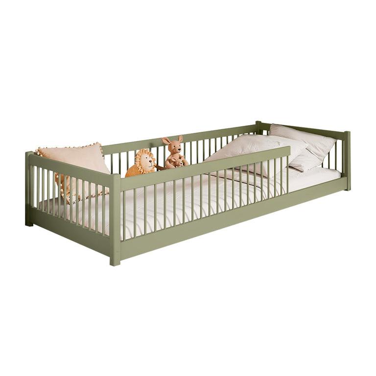 BETT 90/200 Tamara Olive - Grün, Holz (90/200cm) - Petits-meubles